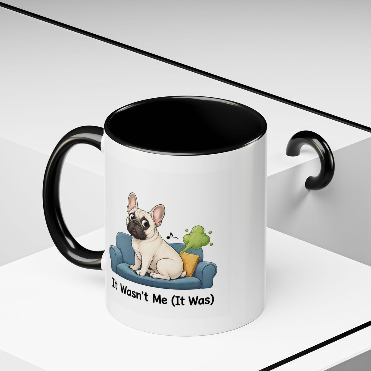 It Wasn't Me Mug - French Bulldog - Cream