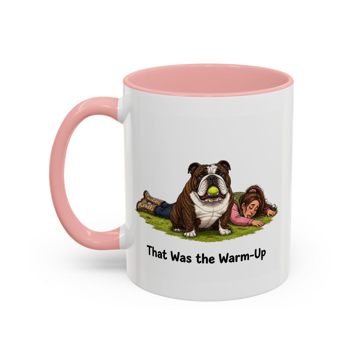 Warm-Up Mug - Bulldog - Brindle - Woman