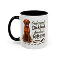 Funny Fox Red Labrador Mug - Professional Dickhead, Amateur Retriever, Working Gun Dog Gift, Pheasant Shooting Mug, 11oz