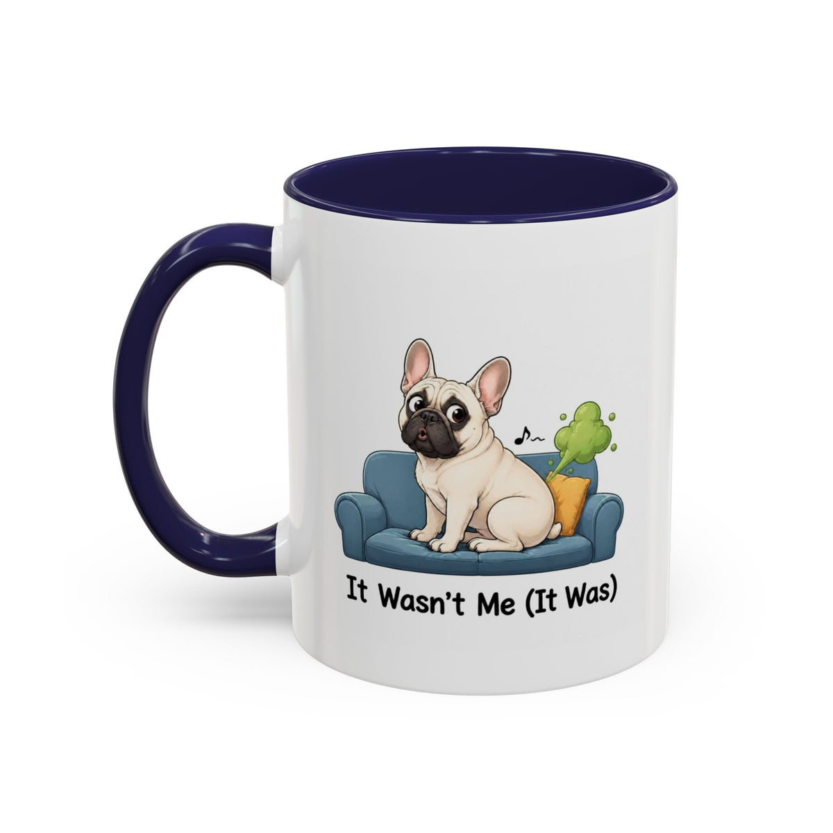 It Wasn't Me Mug - French Bulldog - Cream