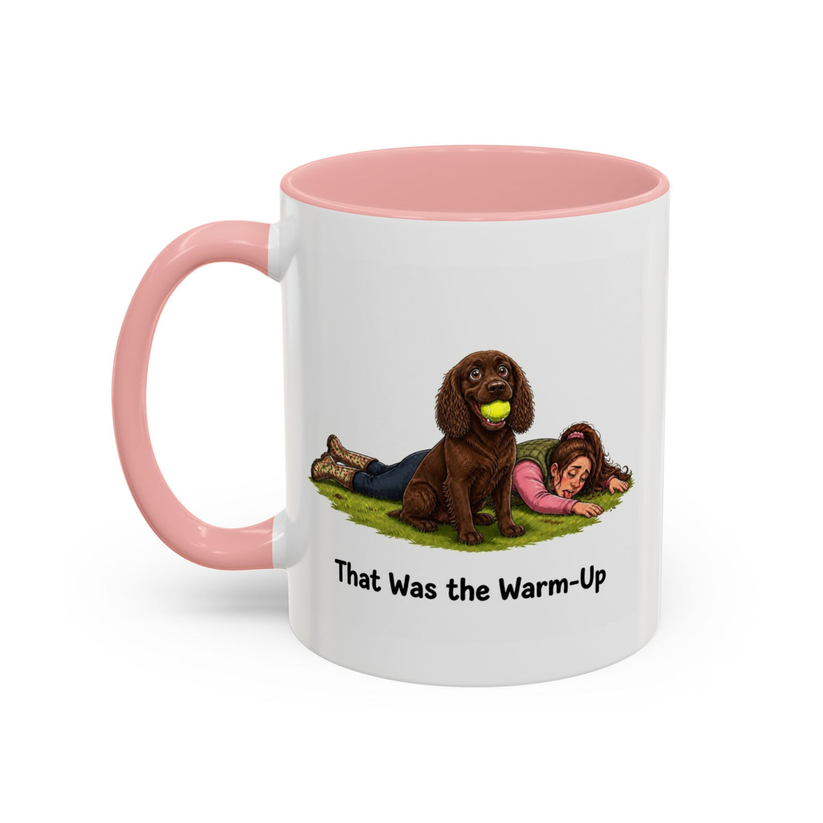Warm-Up Mug - Cocker Spaniel - Brown - Woman
