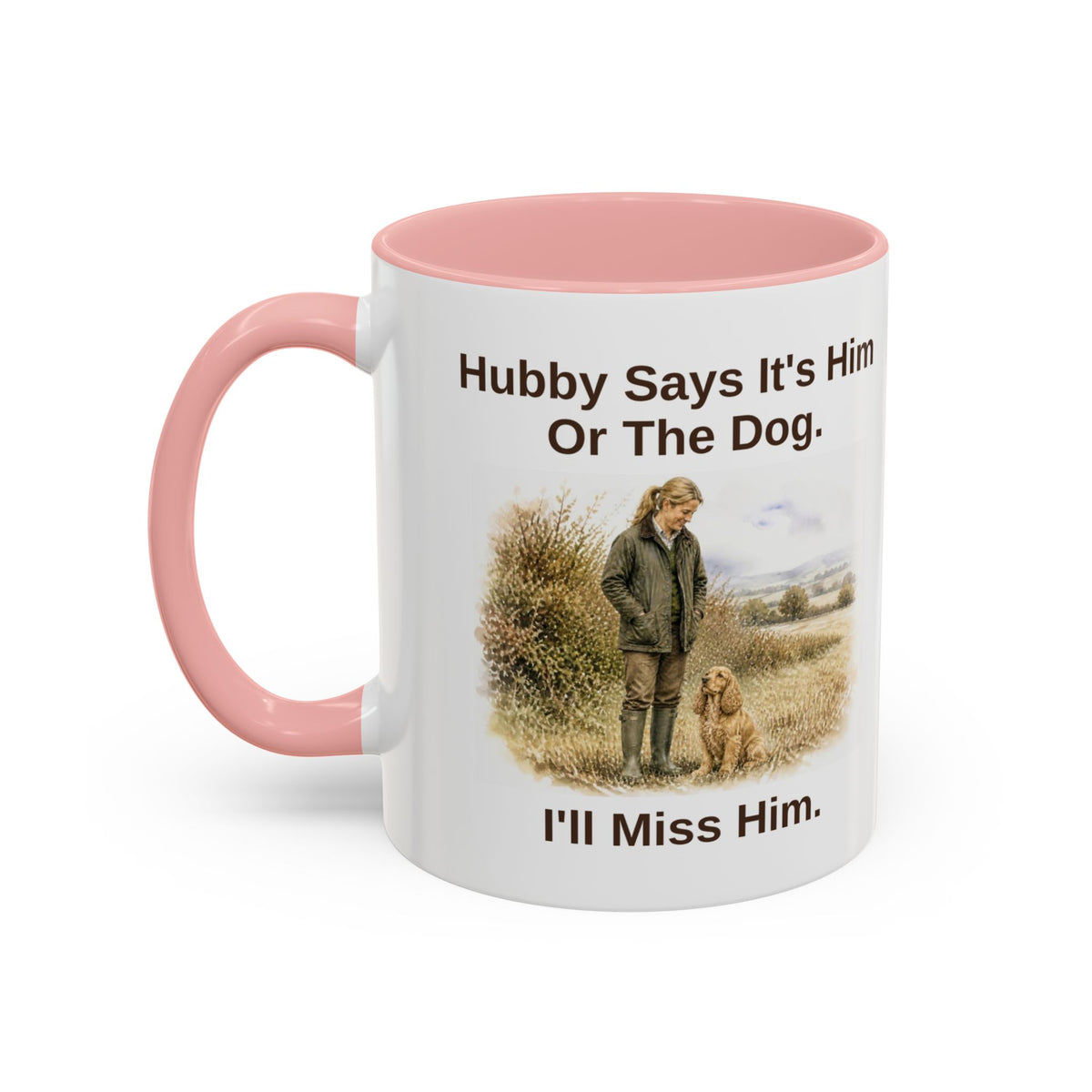Hubby Says Mug - Cocker Spaniel - Yellow (Golden) - Blonde