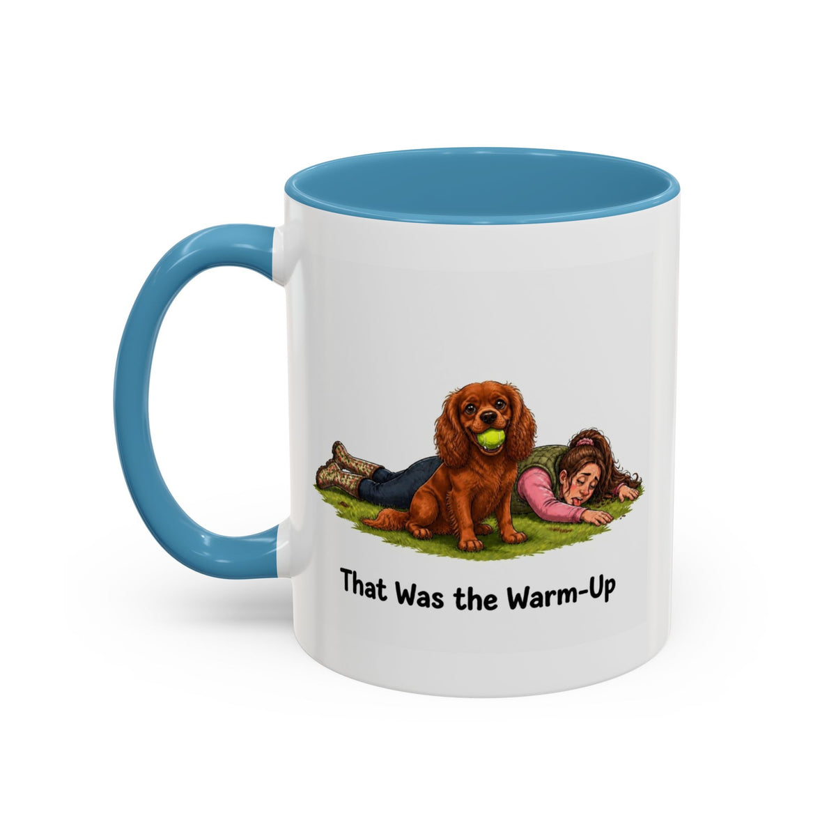 Warm-Up Mug - Cavalier King Charles Spaniel - Ruby - Woman