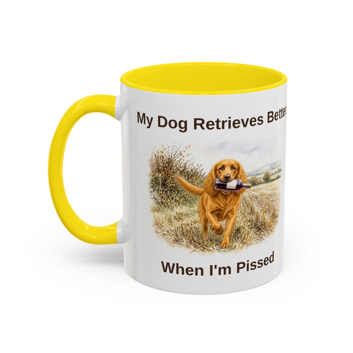 Retrieves Better Mug - Cocker Spaniel - Yellow (Golden)