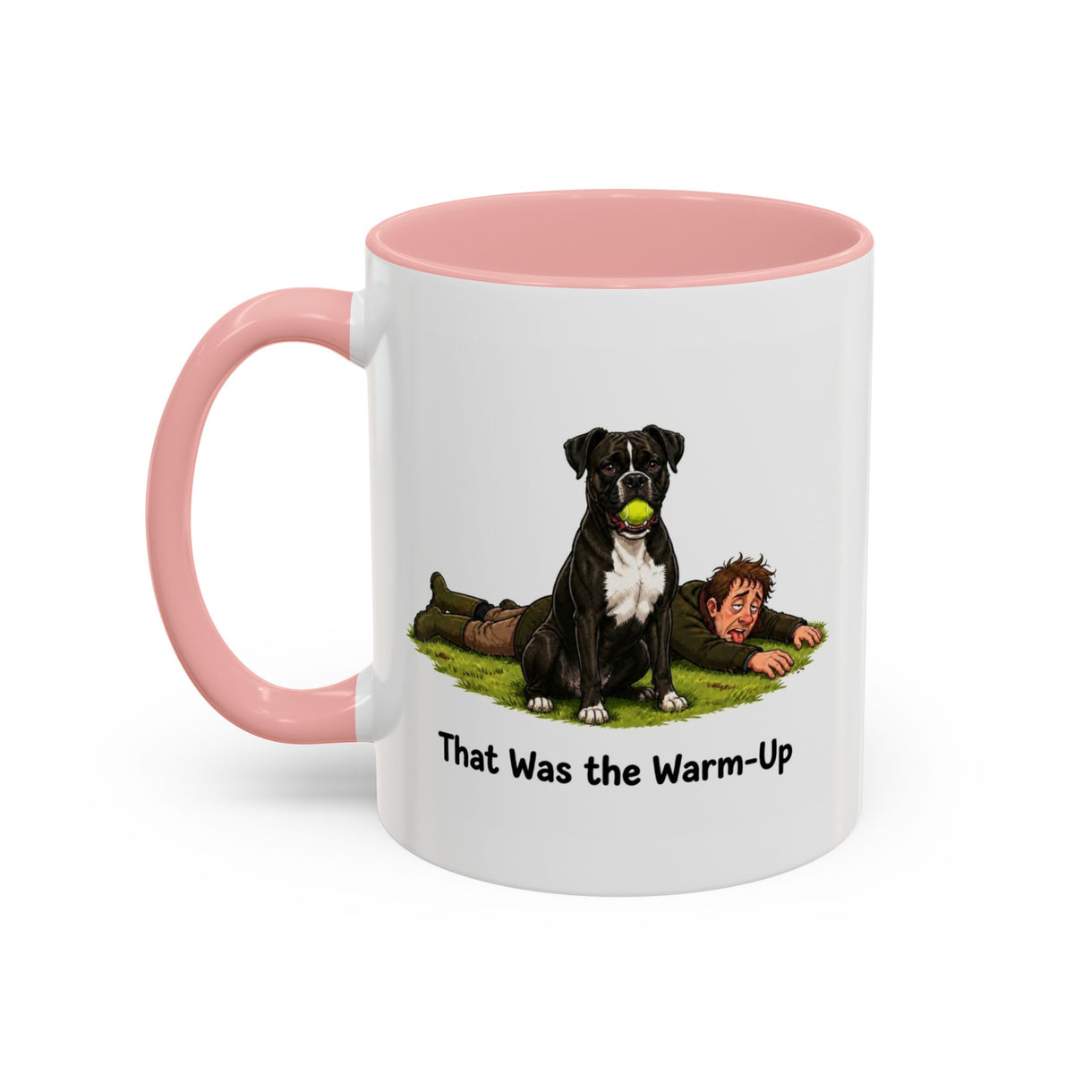 Warm-Up Mug - Boxer - Reverse Brindle - Man
