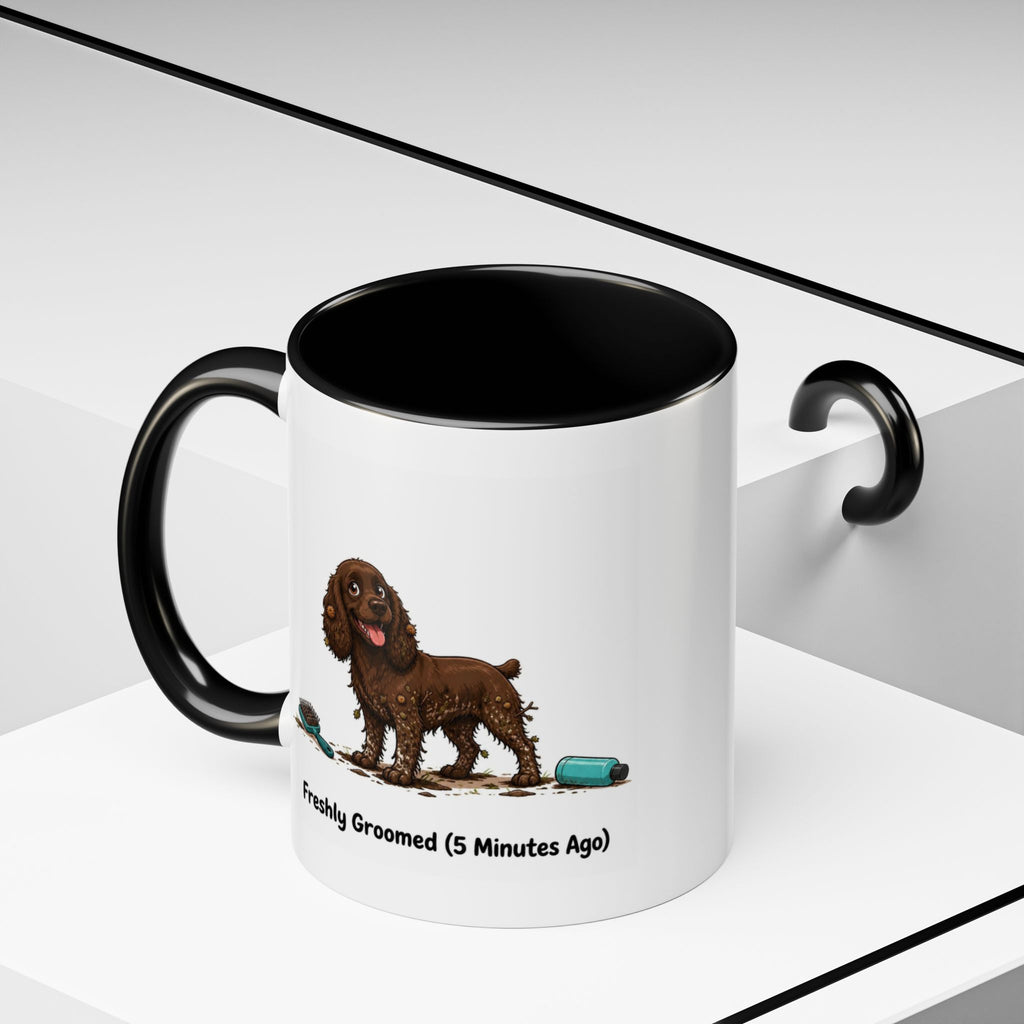 Freshly Groomed Mug - Cocker Spaniel - Brown
