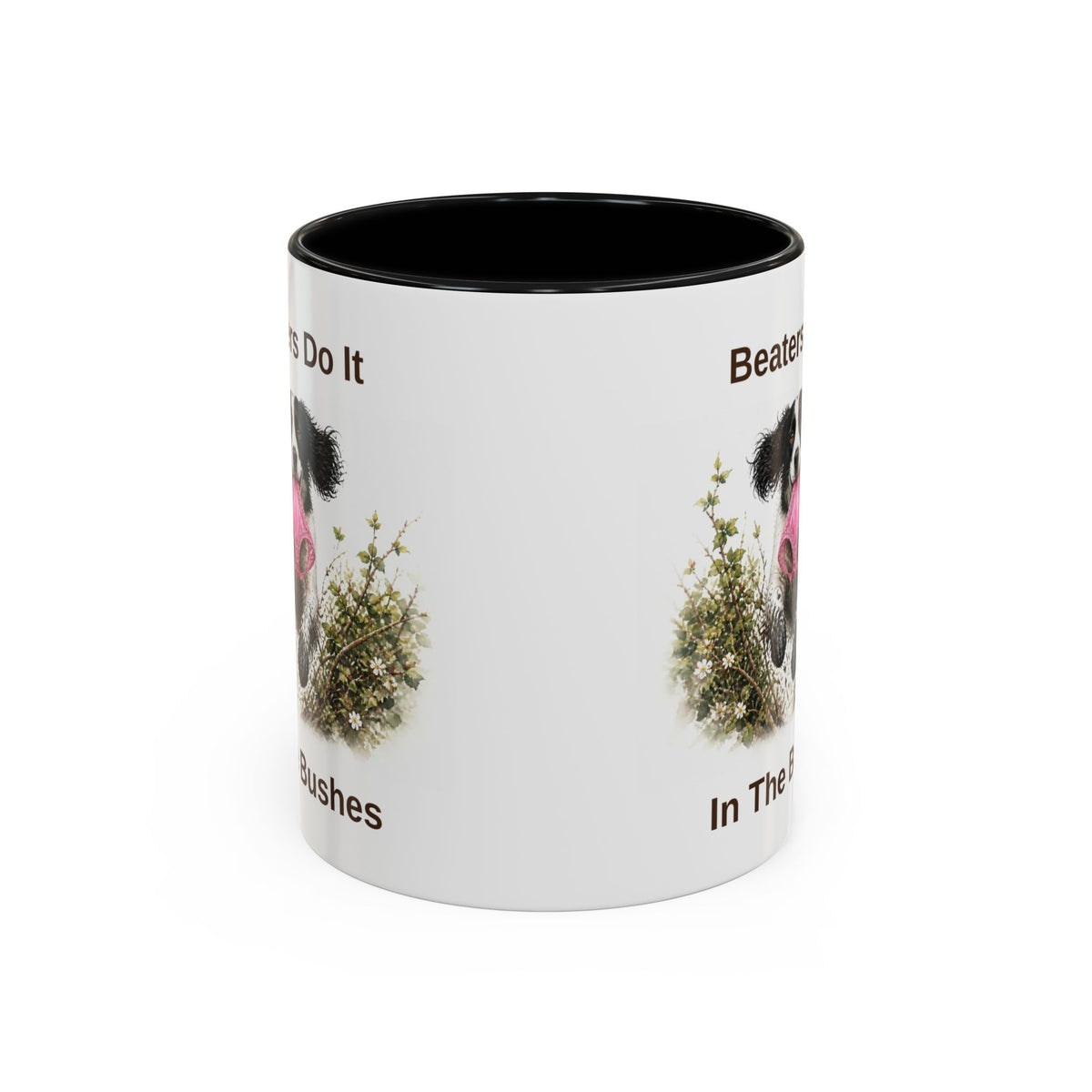 Beaters Mug - Springer Spaniel - Black & White
