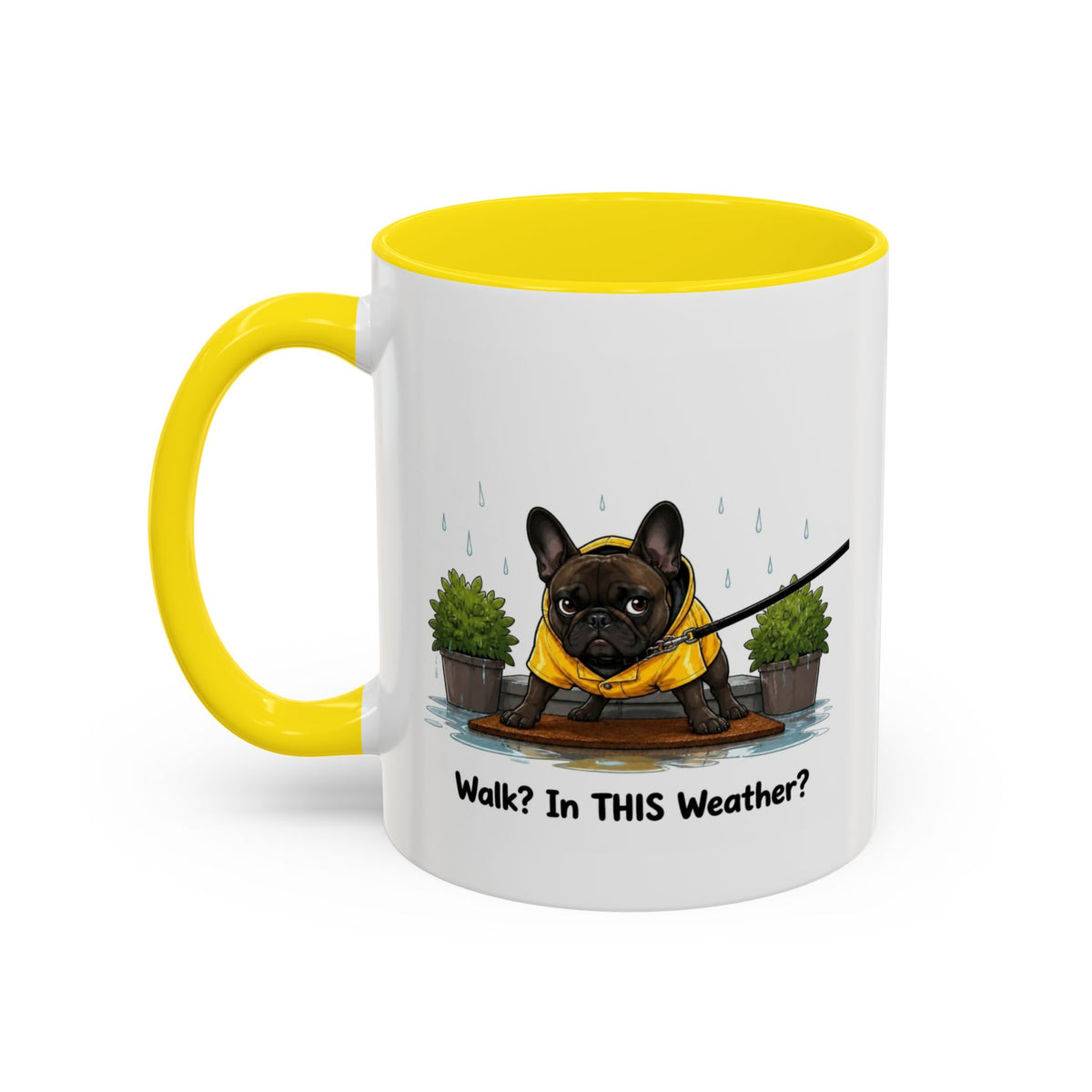 Walk Weather Mug - French Bulldog - Brindle