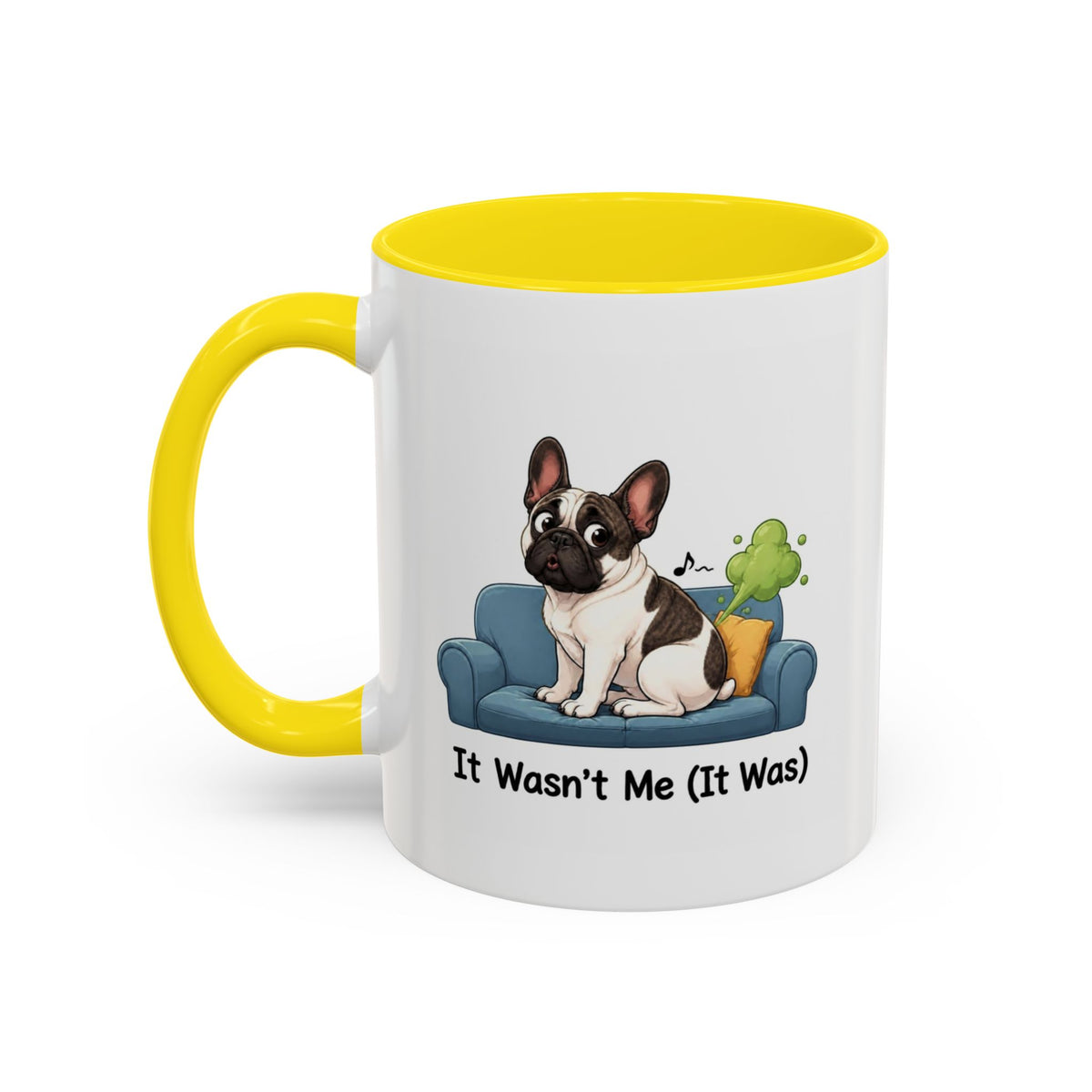 It Wasn't Me Mug - French Bulldog - Pied