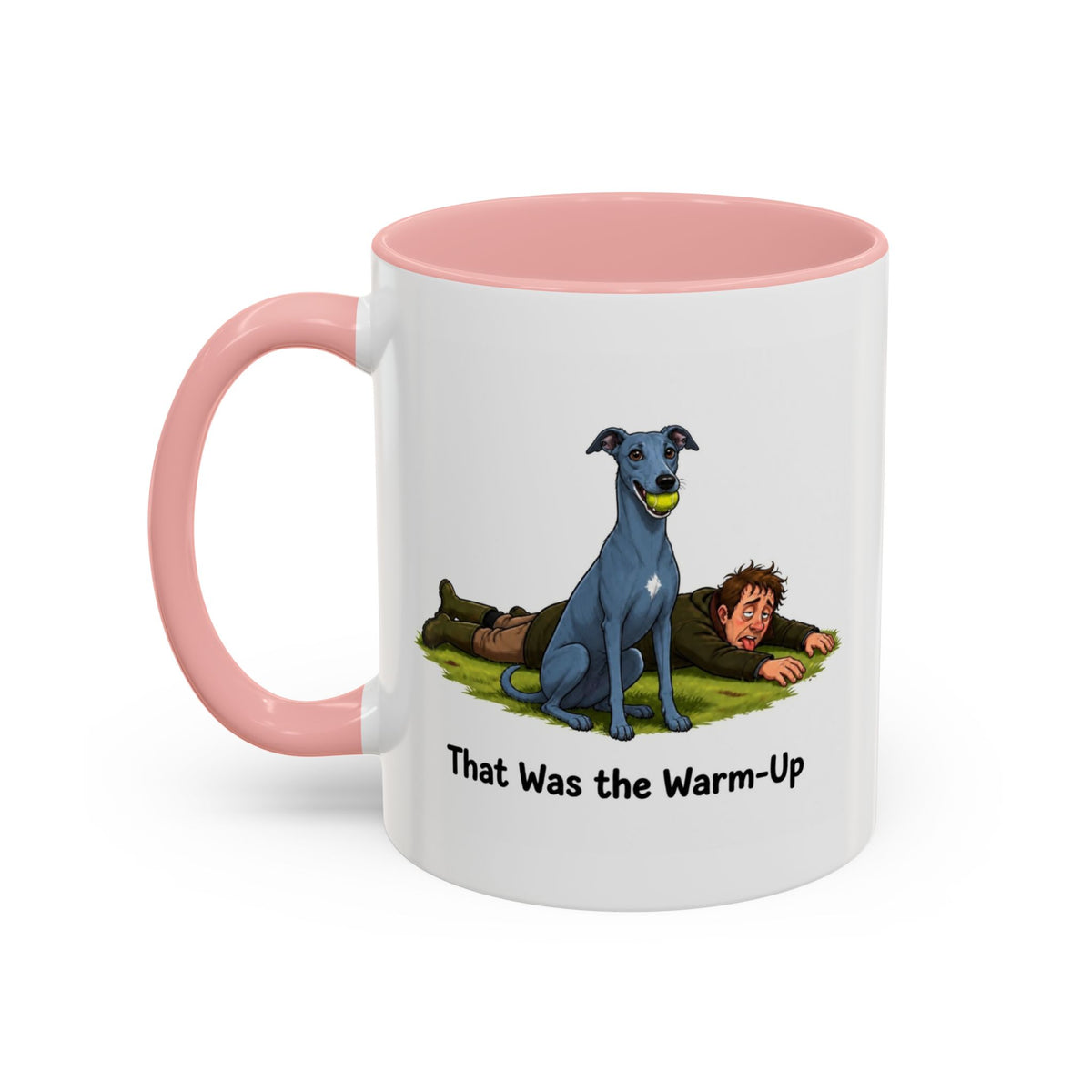 Warm-Up Mug - Whippet - Blue - Man