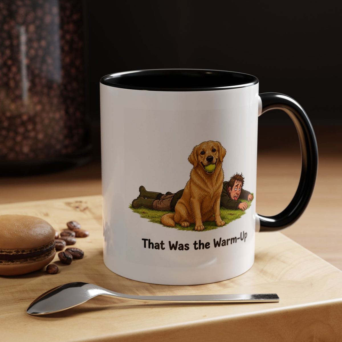 Warm-Up Mug - Golden Retriever - Golden - Man