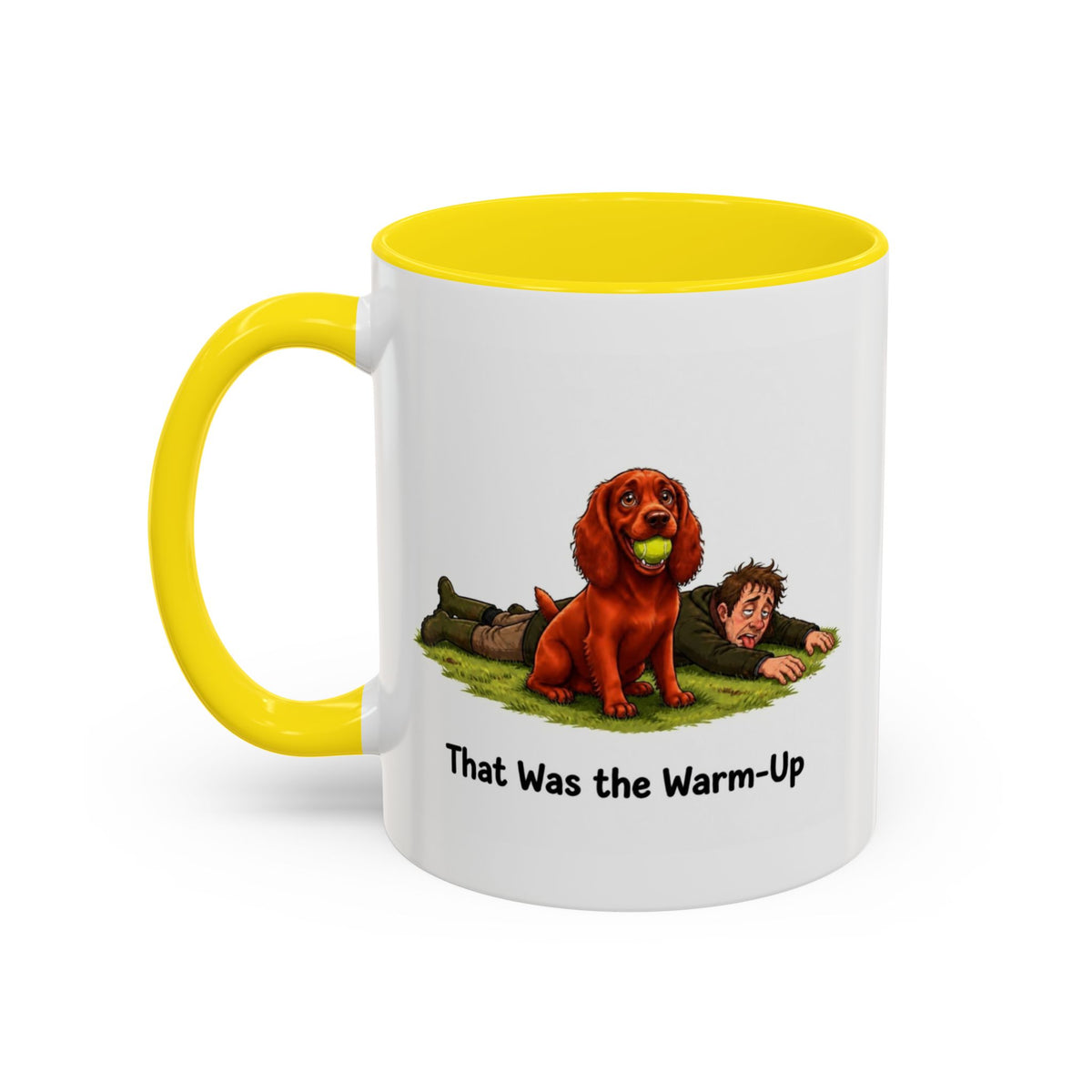 Warm-Up Mug - Cocker Spaniel - Red - Man