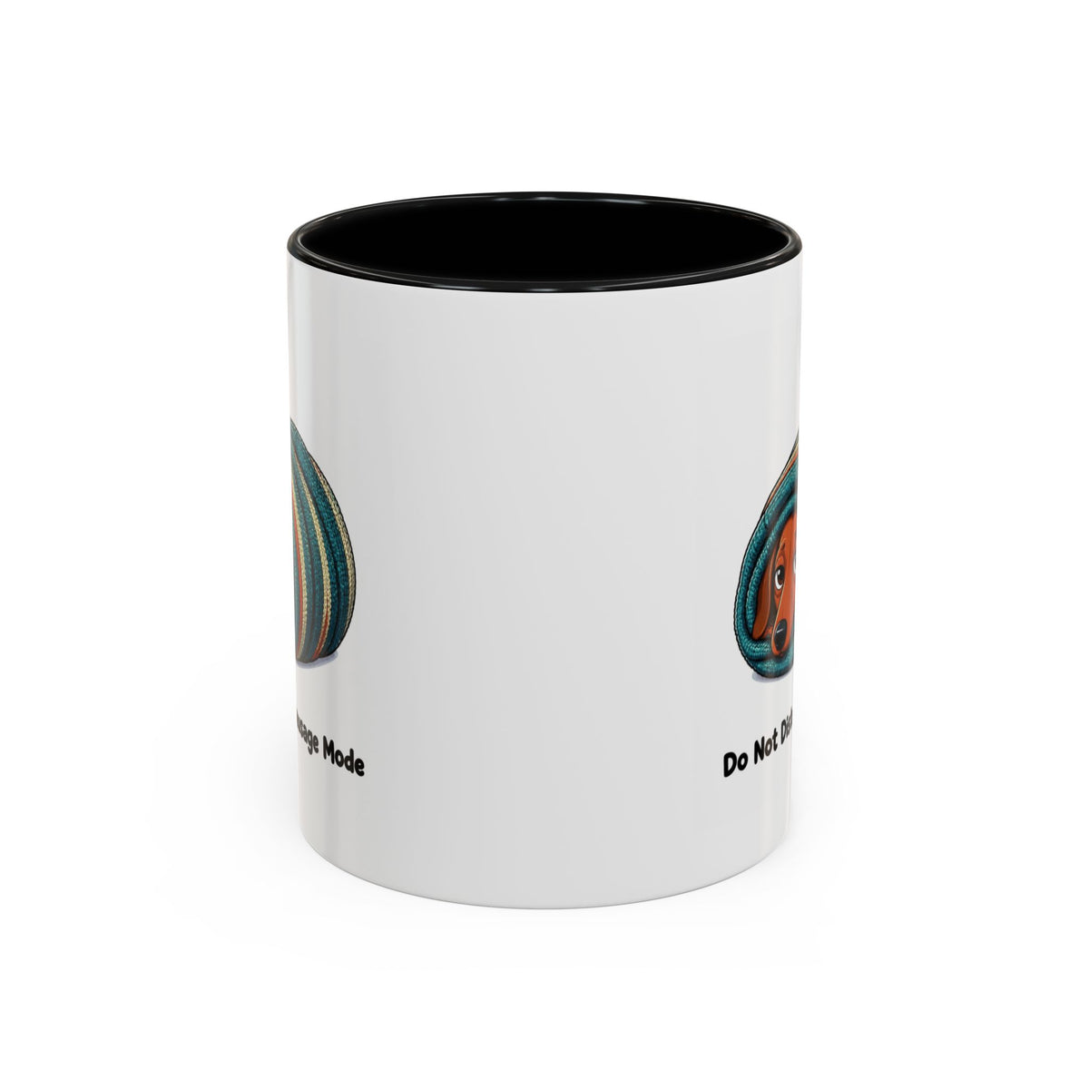 Sausage Mode Mug - Dachshund - Red