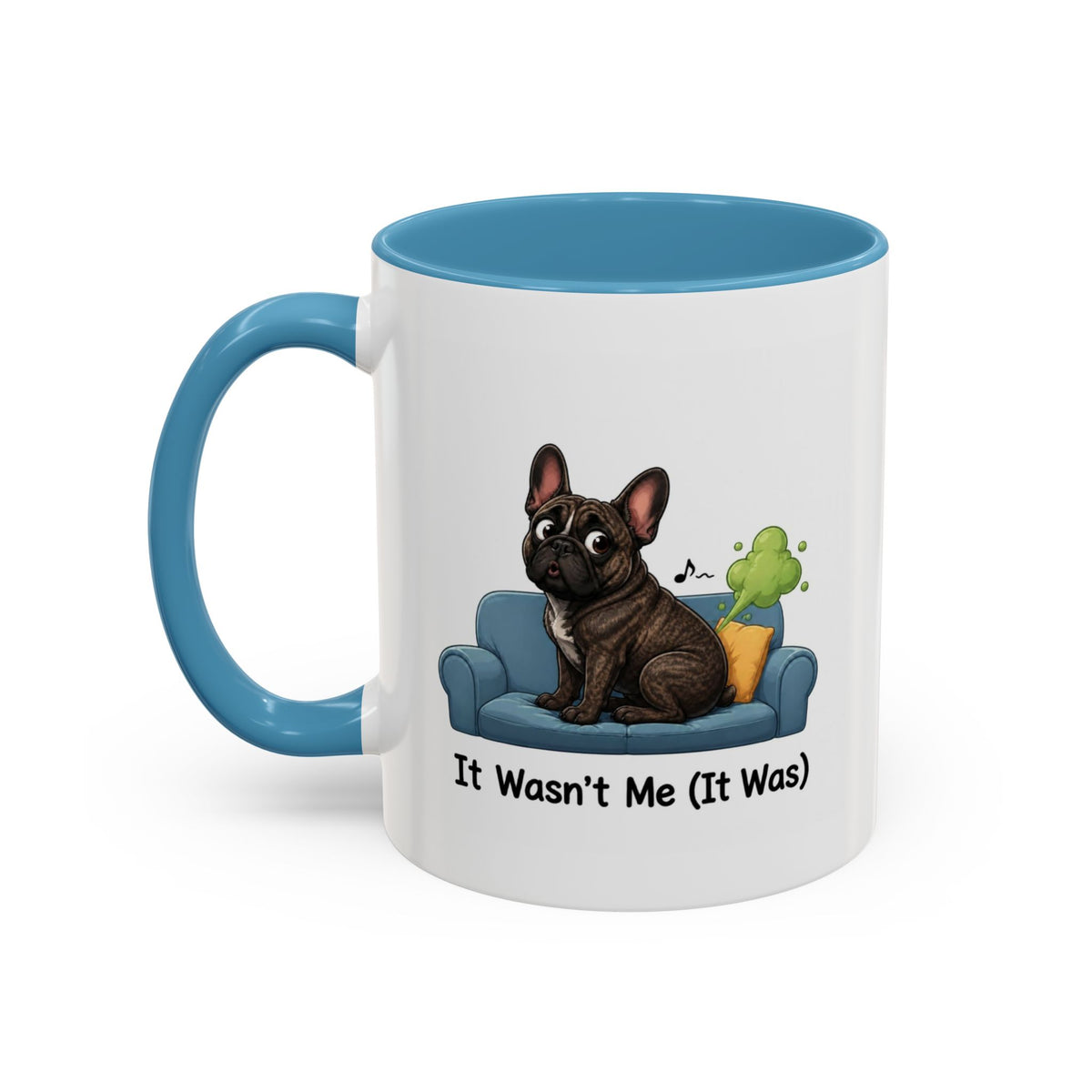 It Wasn't Me Mug - French Bulldog - Brindle