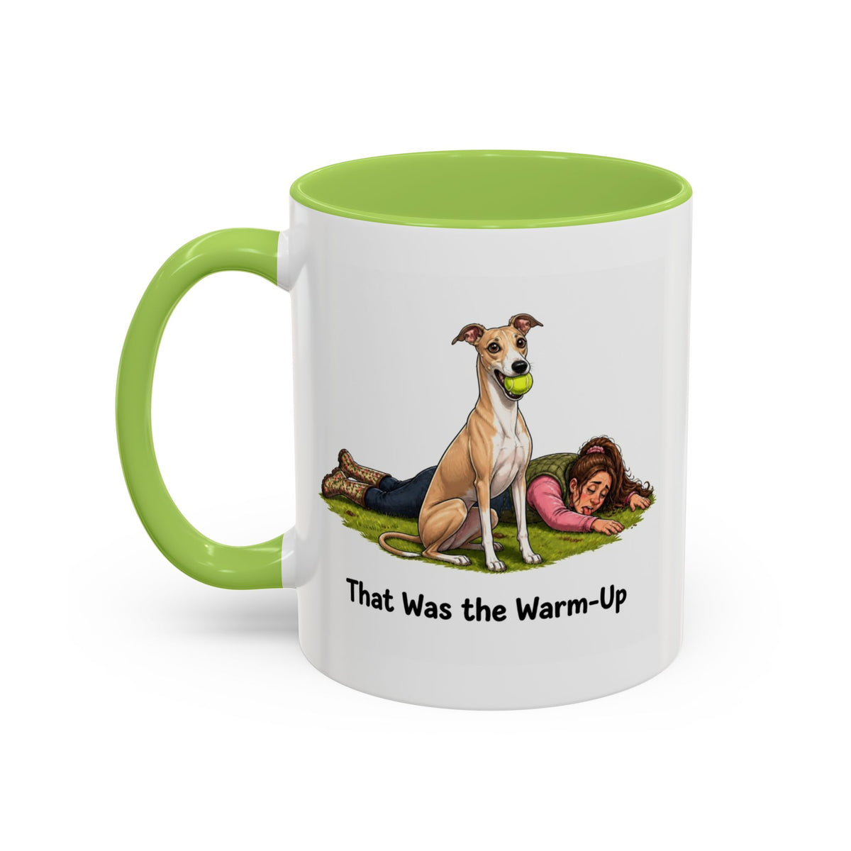Warm-Up Mug - Whippet - Fawn - Woman
