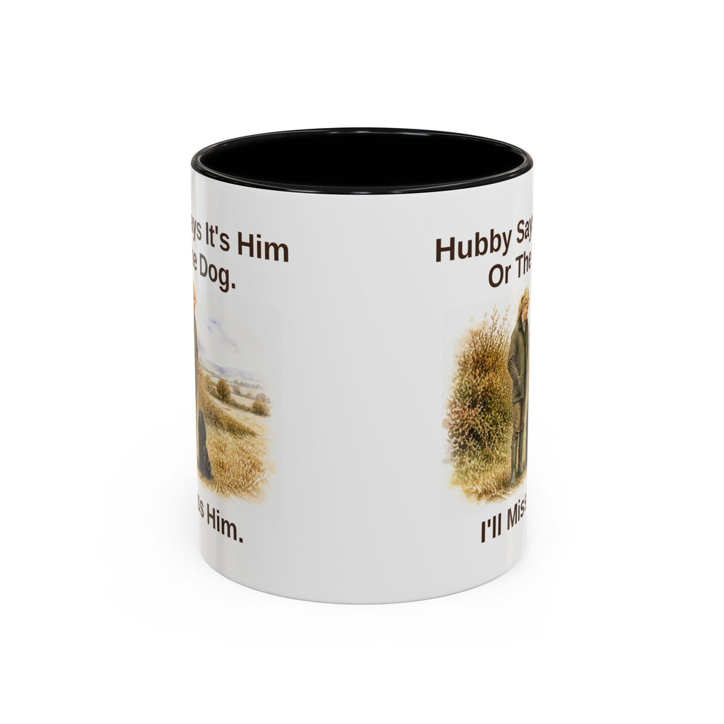 Hubby Says Mug - Cocker Spaniel - Black - Blonde