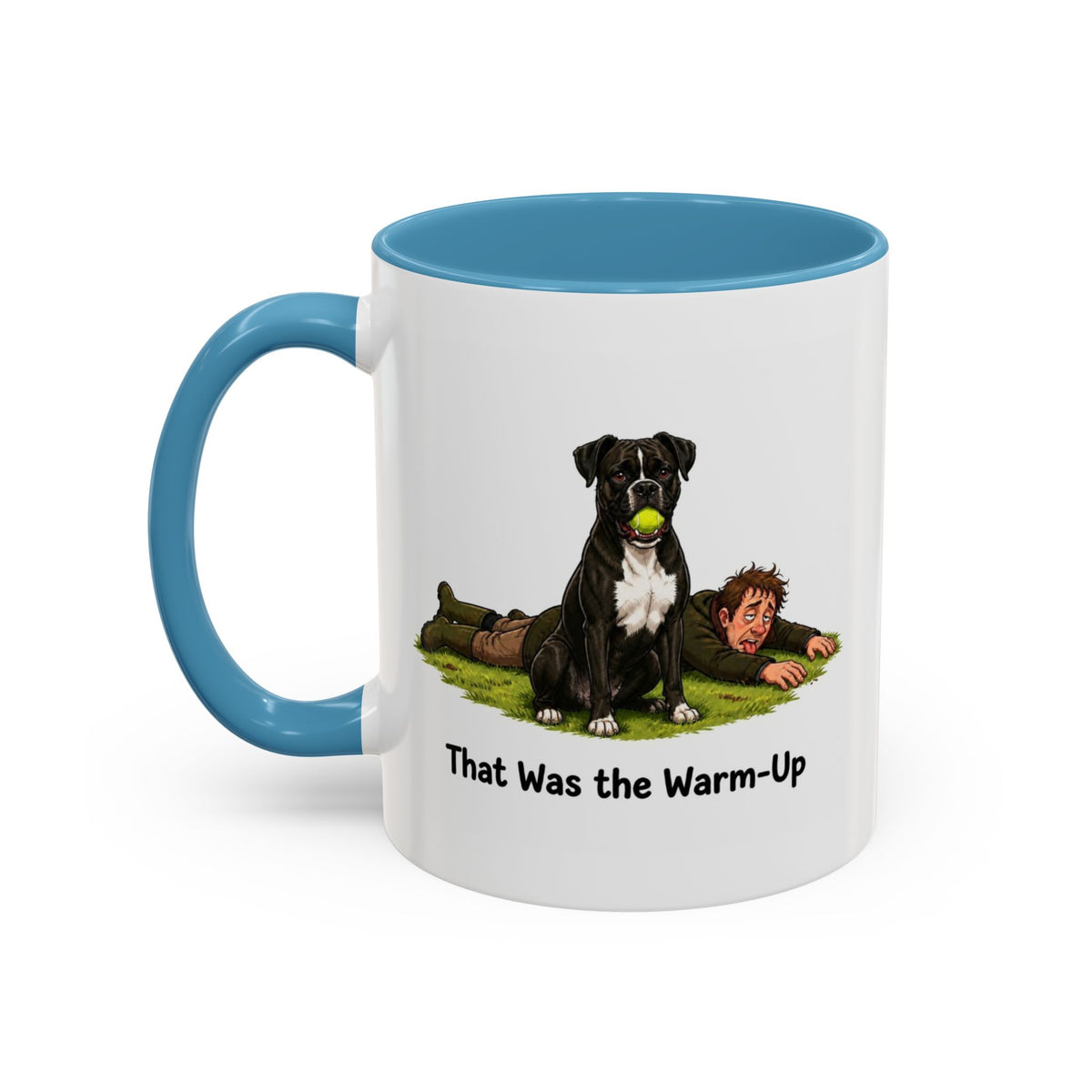 Warm-Up Mug - Boxer - Reverse Brindle - Man