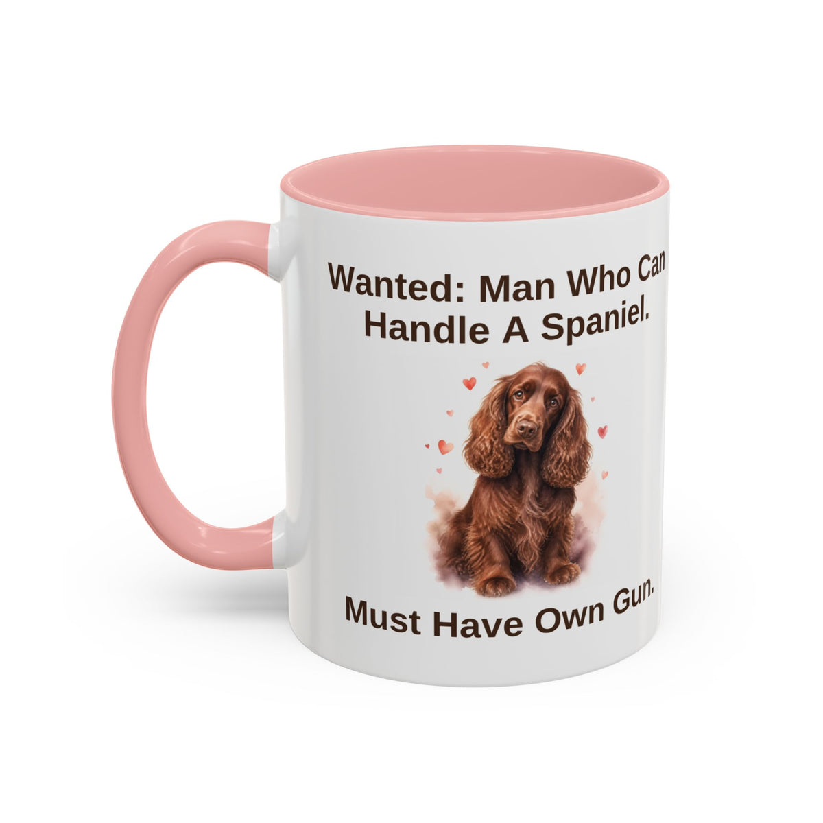 Wanted Mug - Cocker Spaniel - Brown - Man
