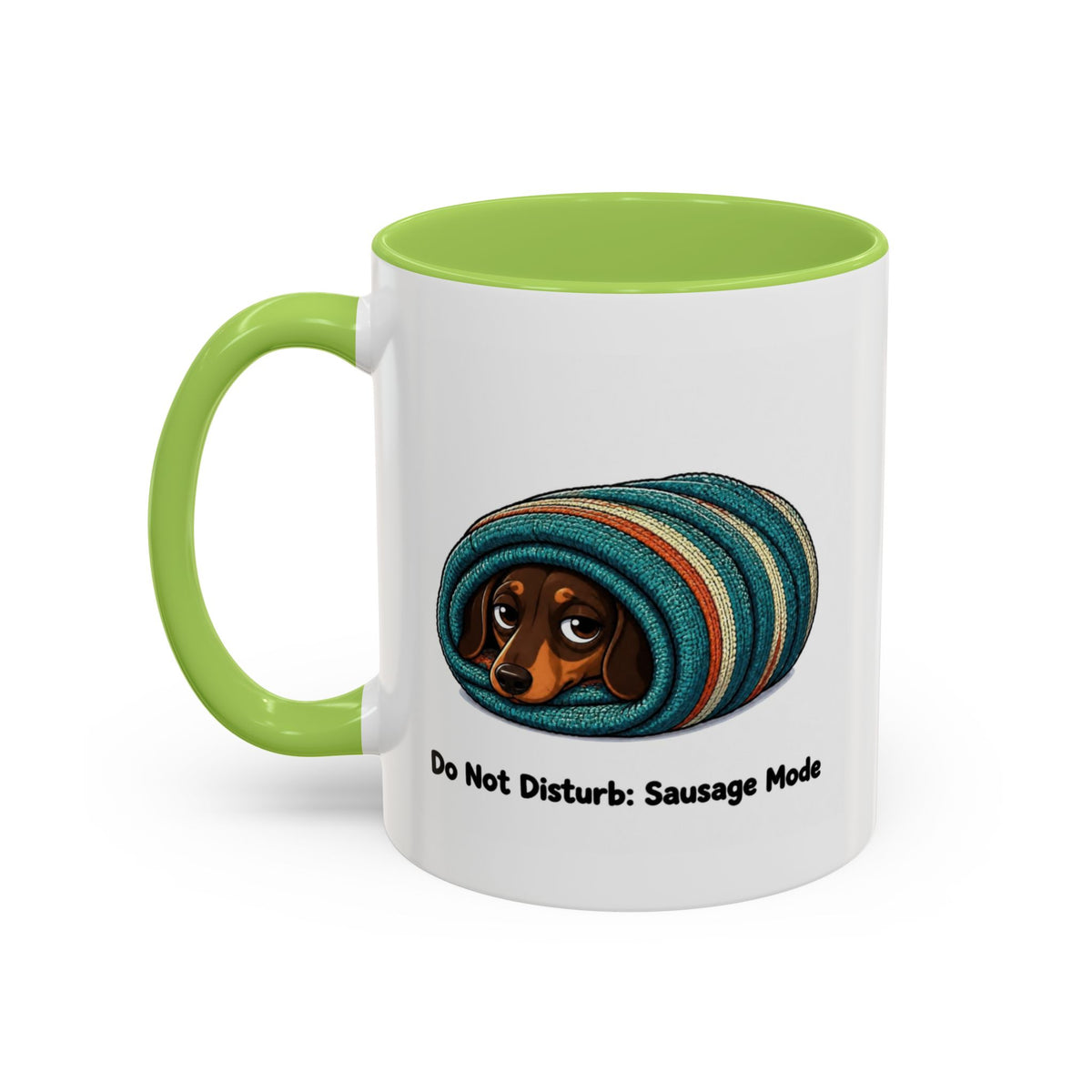 Sausage Mode Mug - Dachshund - Chocolate & Tan
