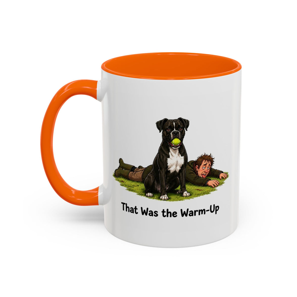 Warm-Up Mug - Boxer - Reverse Brindle - Man