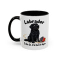 I Ate It Mug - Labrador - Black