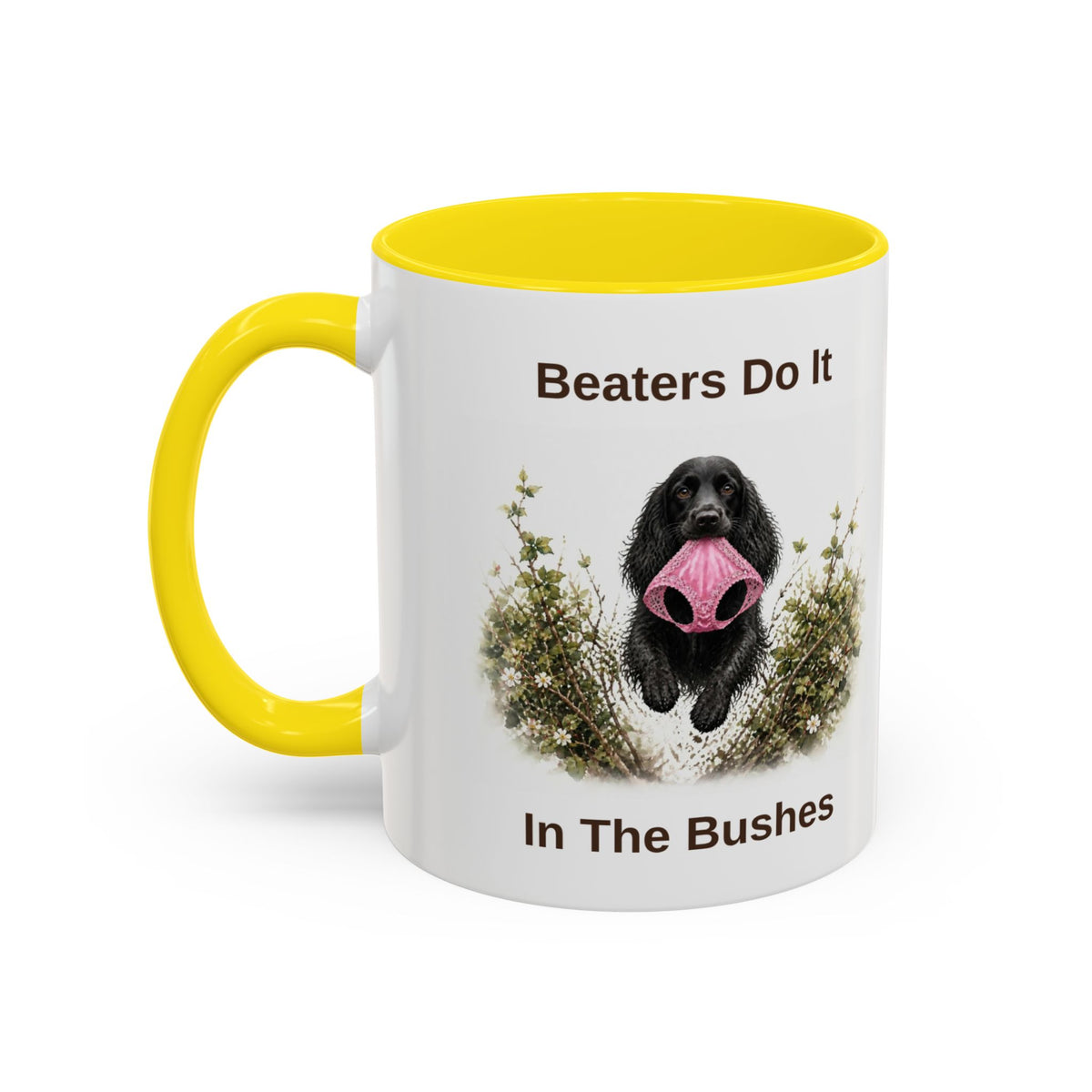 Beaters Mug - Cocker Spaniel - Black