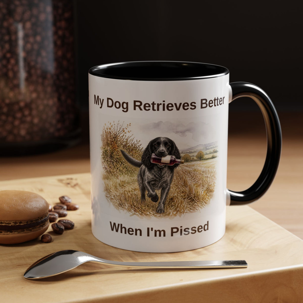 Retrieves Better Mug - Cocker Spaniel - Blue Roan