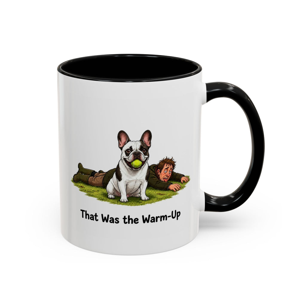 Warm-Up Mug - French Bulldog - Pied - Man