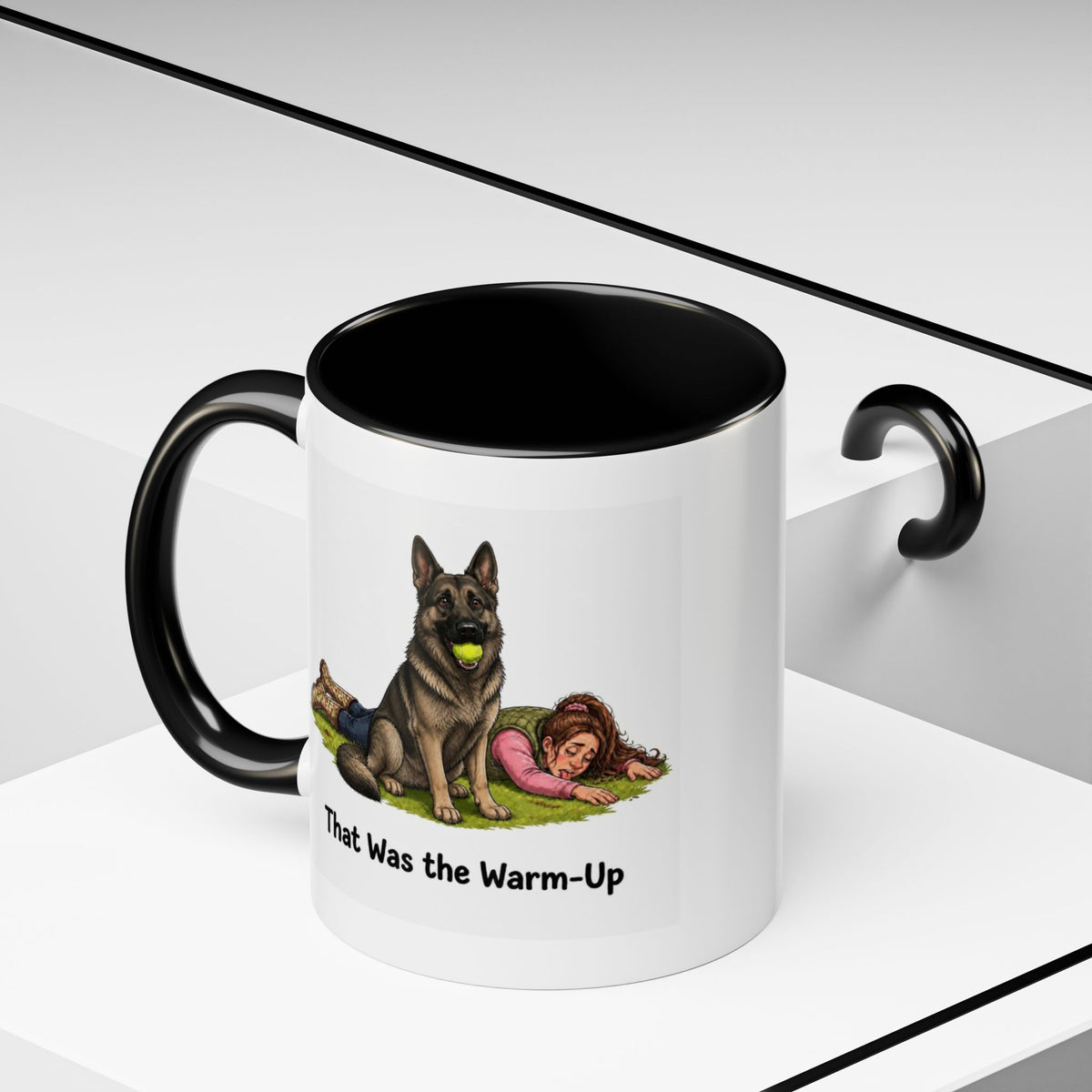 Warm-Up Mug - German Shepherd - Sable - Woman