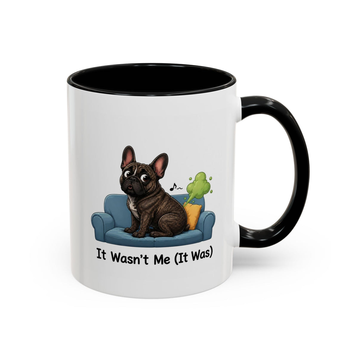 It Wasn't Me Mug - French Bulldog - Brindle