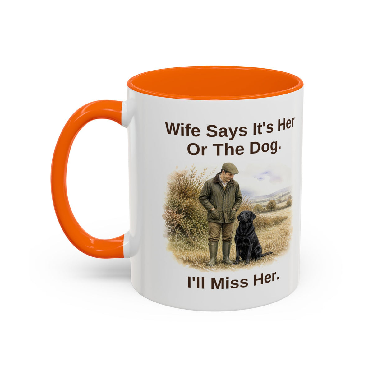 Wife Says Mug - Labrador - Black