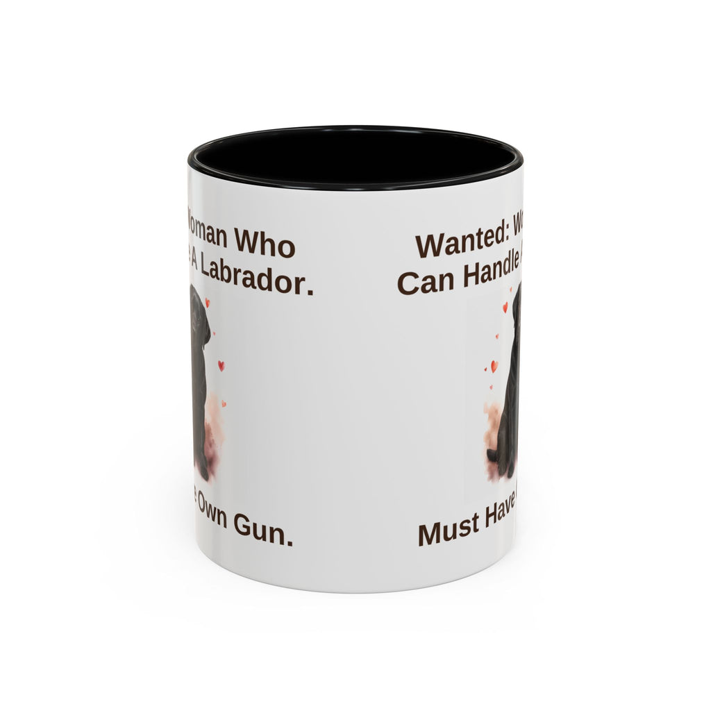 Wanted Mug - Labrador - Black - Woman