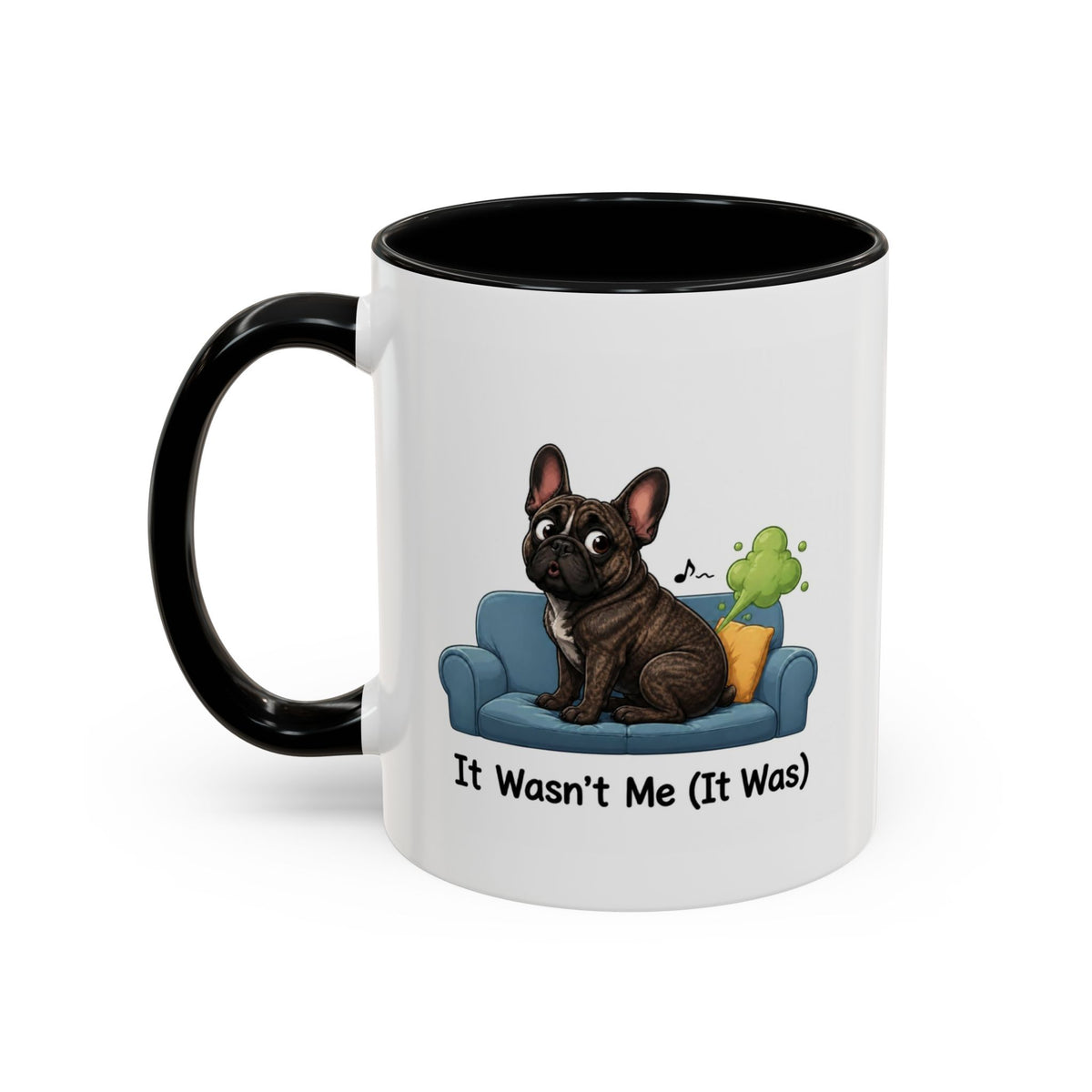 It Wasn't Me Mug - French Bulldog - Brindle