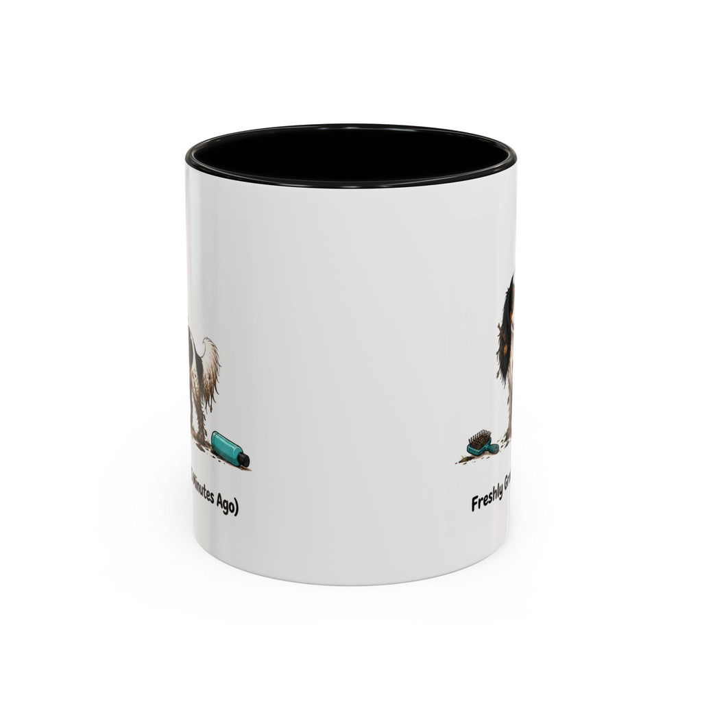 Freshly Groomed Mug - Cavalier King Charles Spaniel - Tricolour