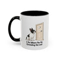 I Go Where You Go Mug - French Bulldog - Pied