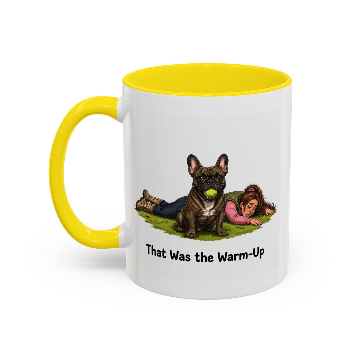 Warm-Up Mug - French Bulldog - Brindle - Woman