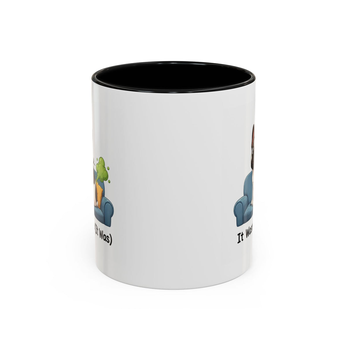 It Wasn't Me Mug - French Bulldog - Pied