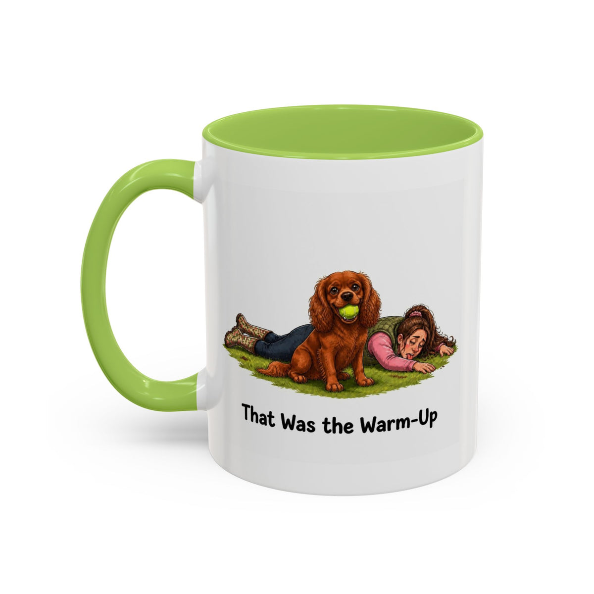 Warm-Up Mug - Cavalier King Charles Spaniel - Ruby - Woman
