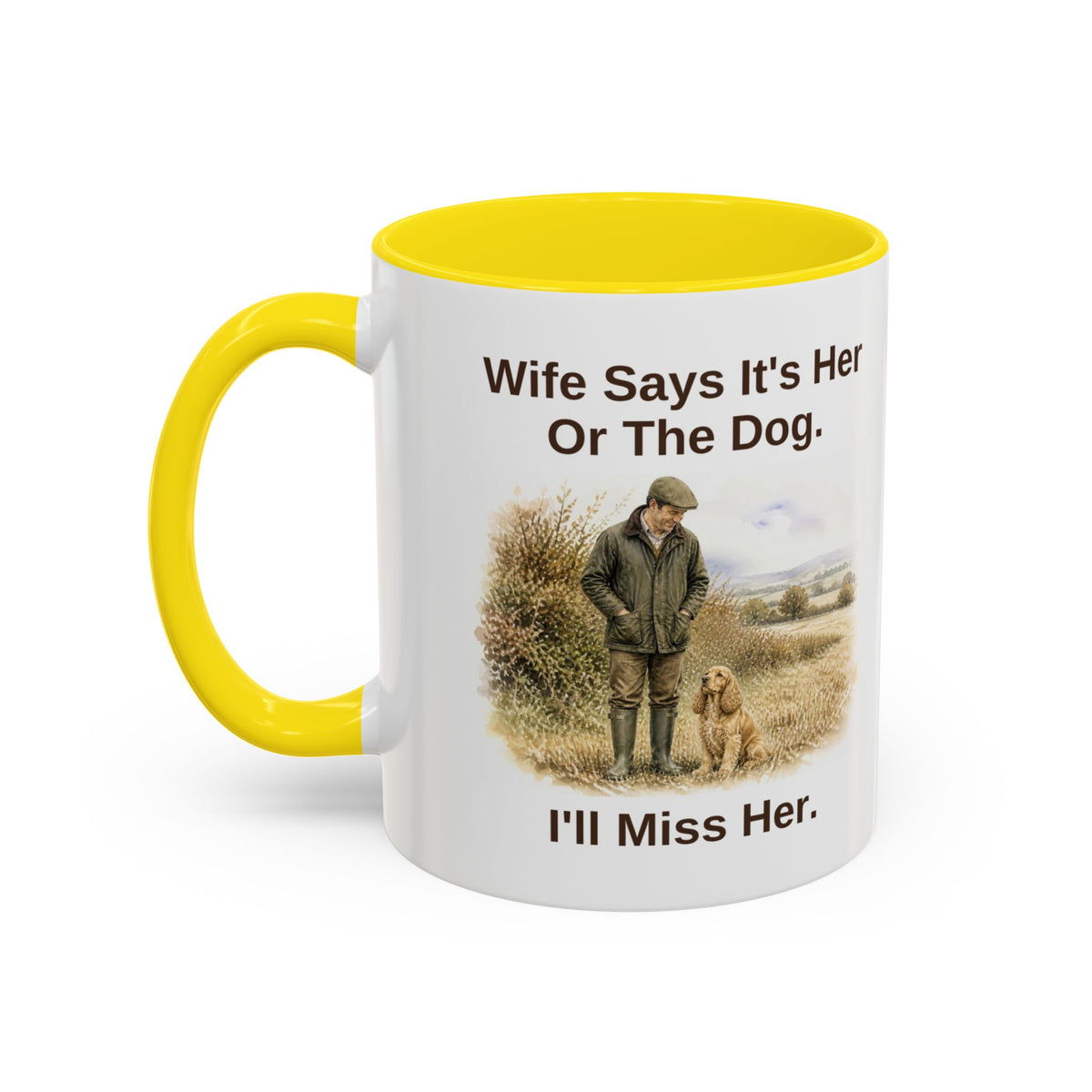 Wife Says Mug - Cocker Spaniel - Yellow (Golden)