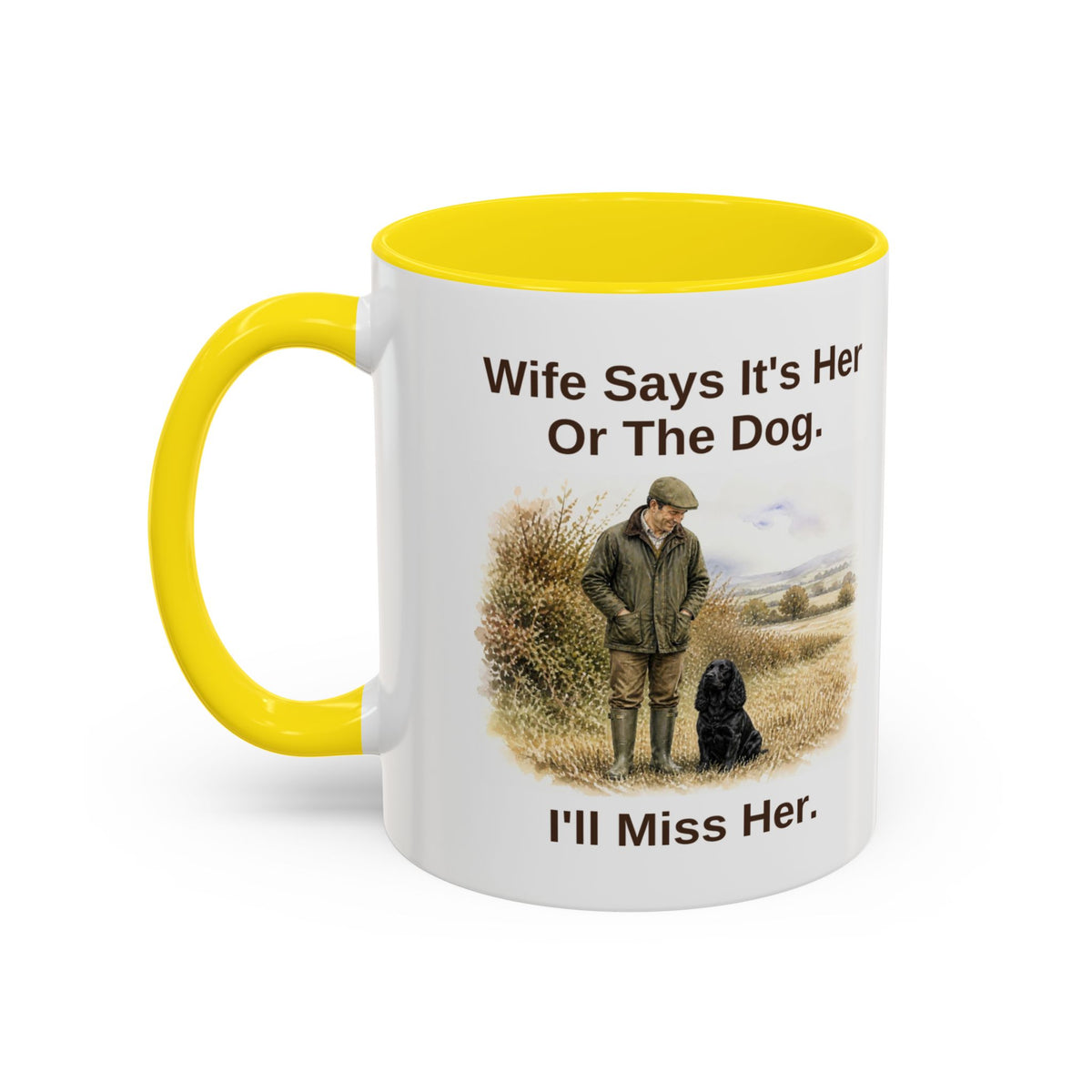 Wife Says Mug - Cocker Spaniel - Black