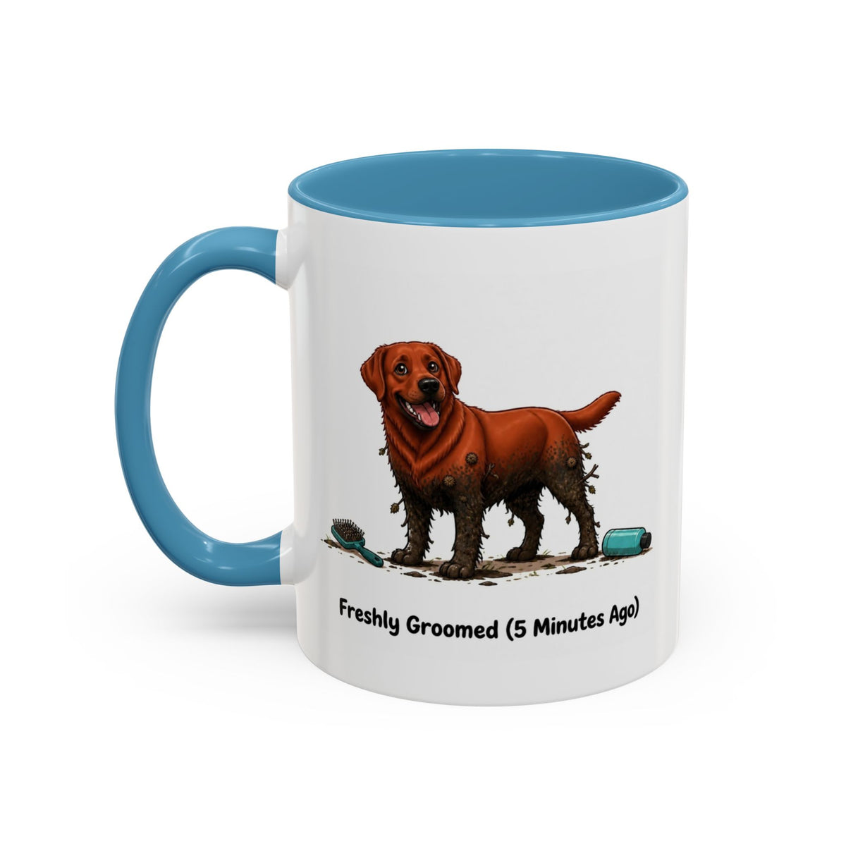 Freshly Groomed Mug - Labrador - Fox Red