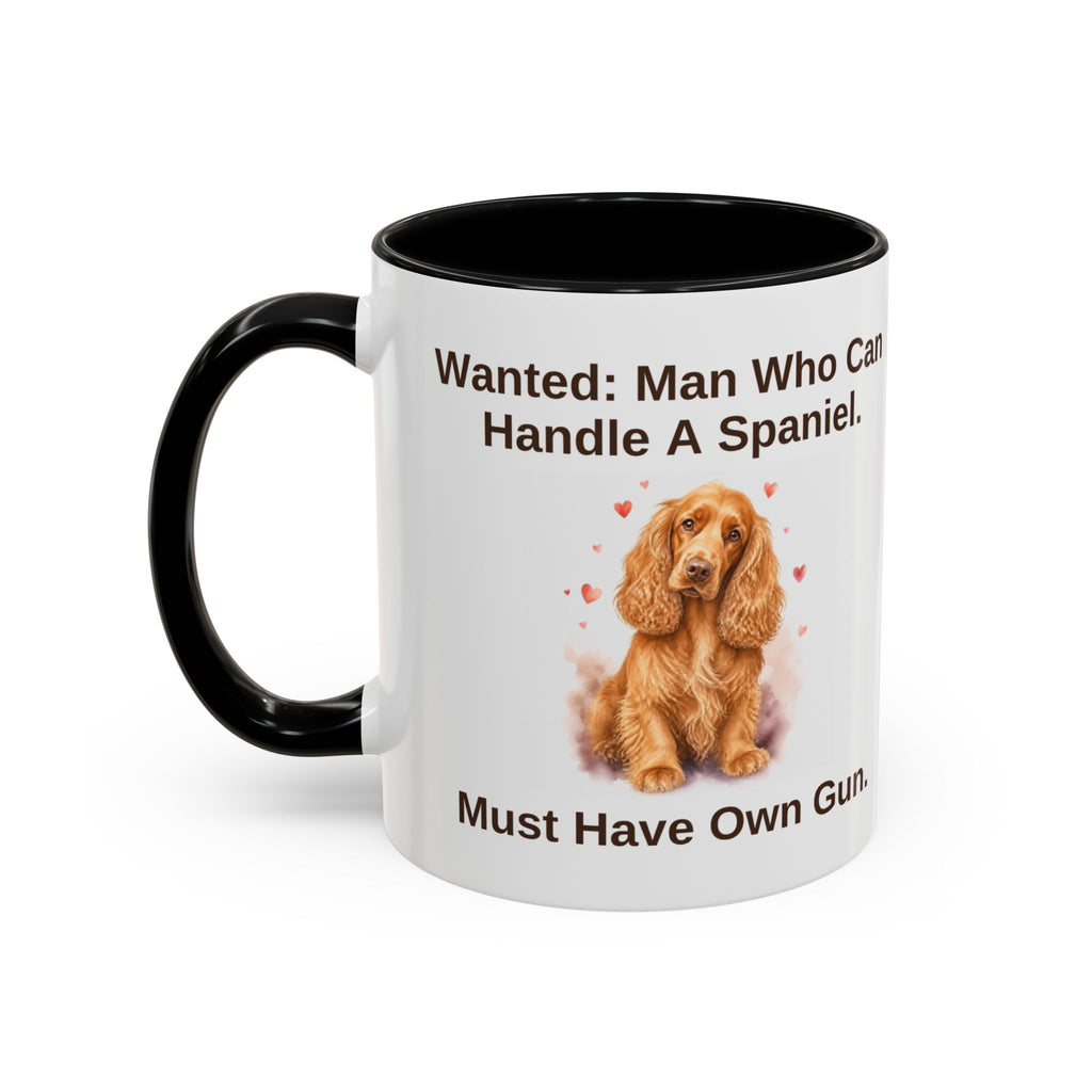 Wanted Mug - Cocker Spaniel - Golden - Man
