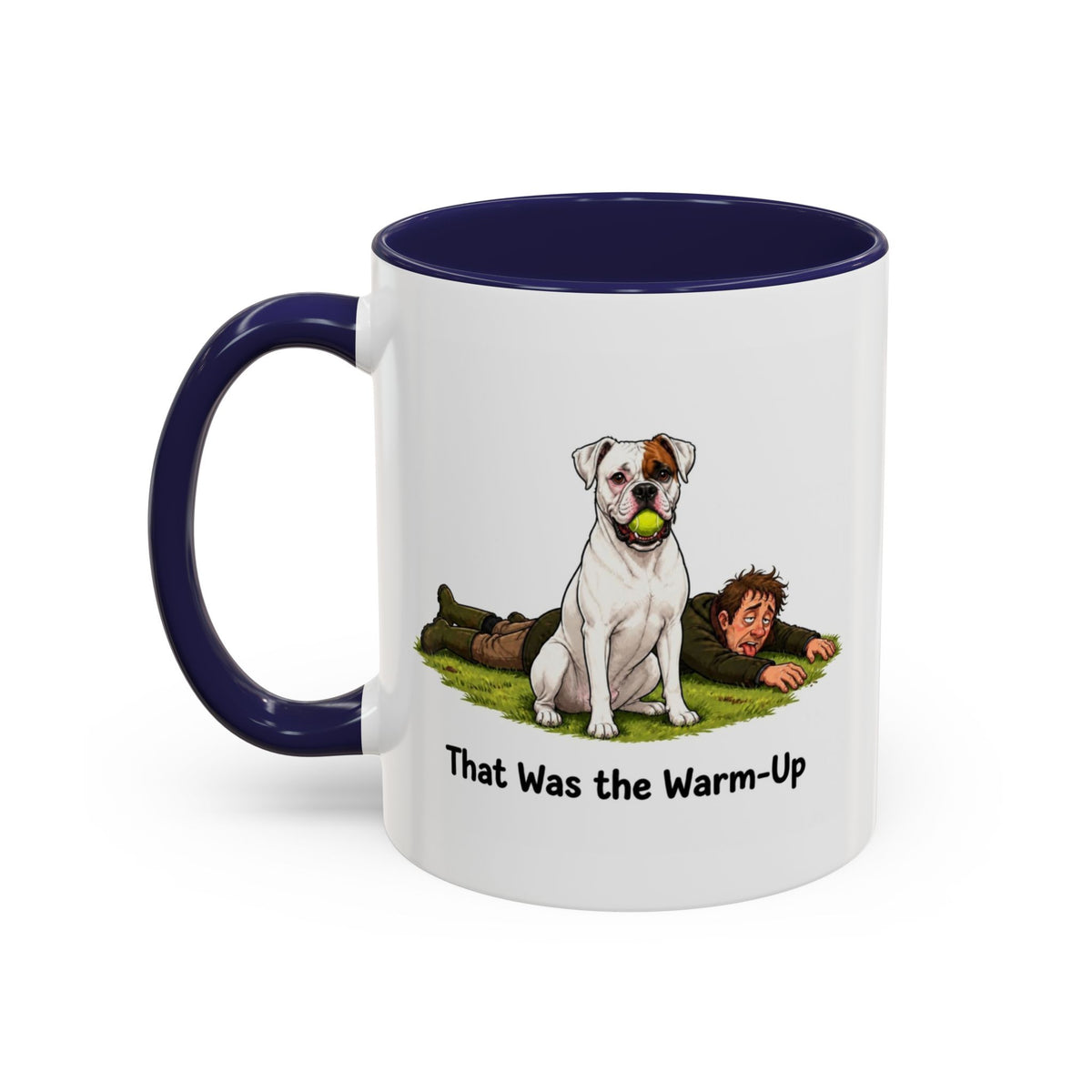 Warm-Up Mug - Boxer - White - Man