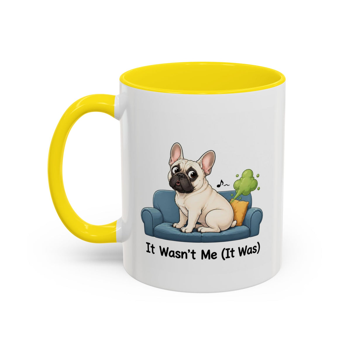 It Wasn't Me Mug - French Bulldog - Cream