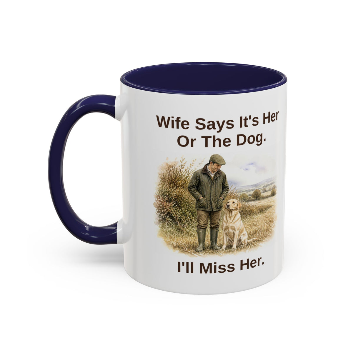 Wife Says Mug - Labrador - Yellow