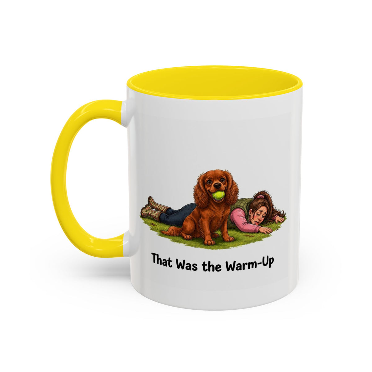 Warm-Up Mug - Cavalier King Charles Spaniel - Ruby - Woman