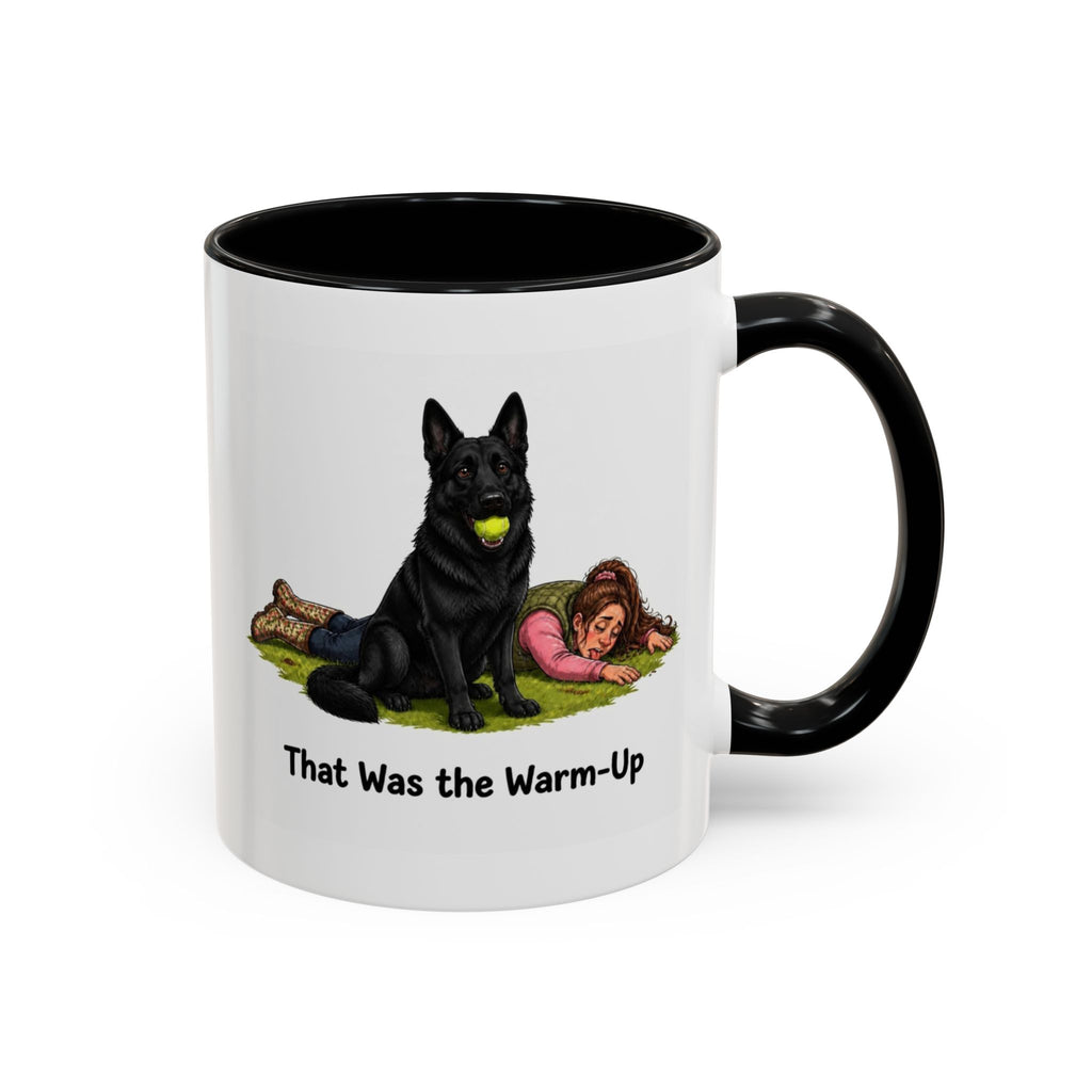 Warm-Up Mug - German Shepherd - Black - Woman