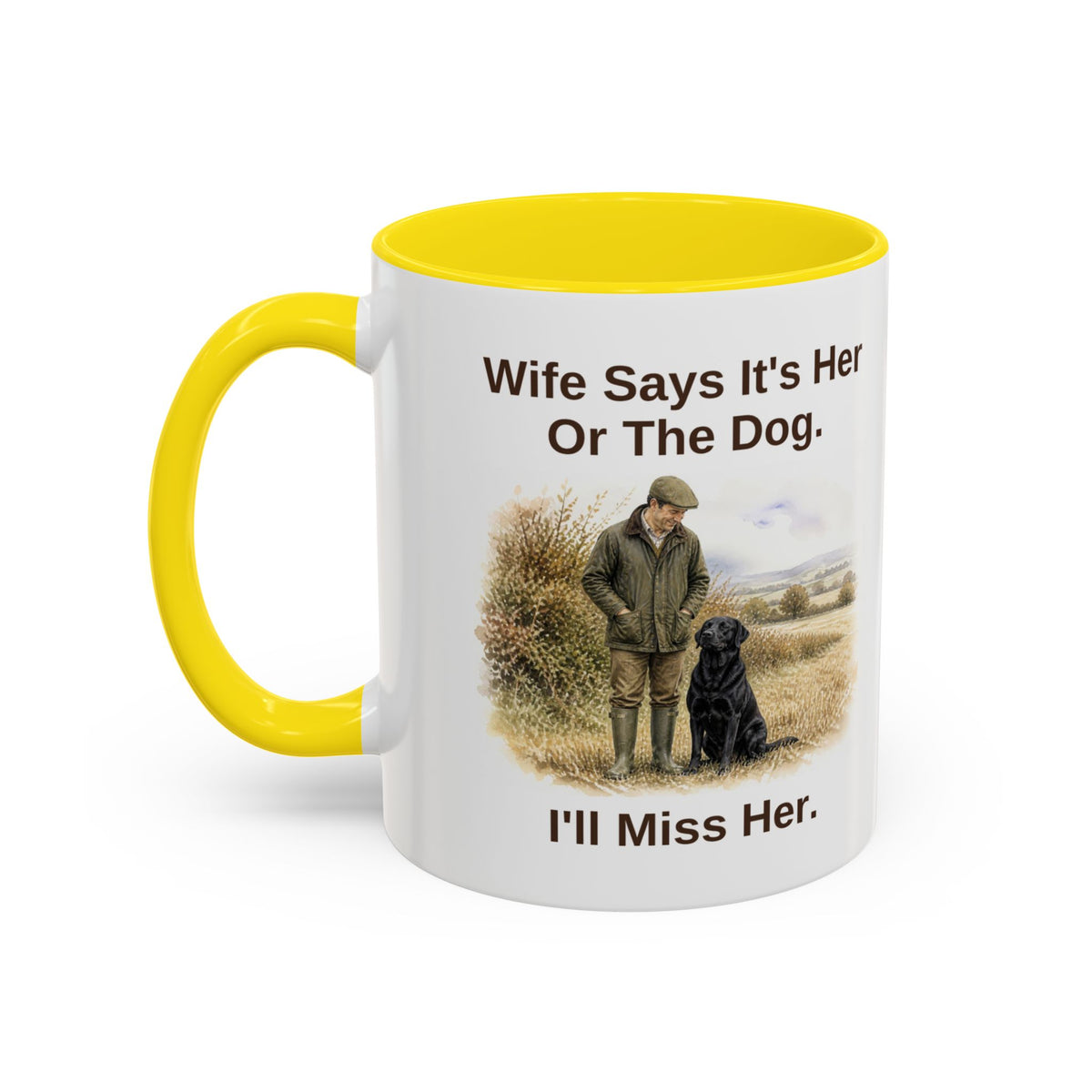 Wife Says Mug - Labrador - Black