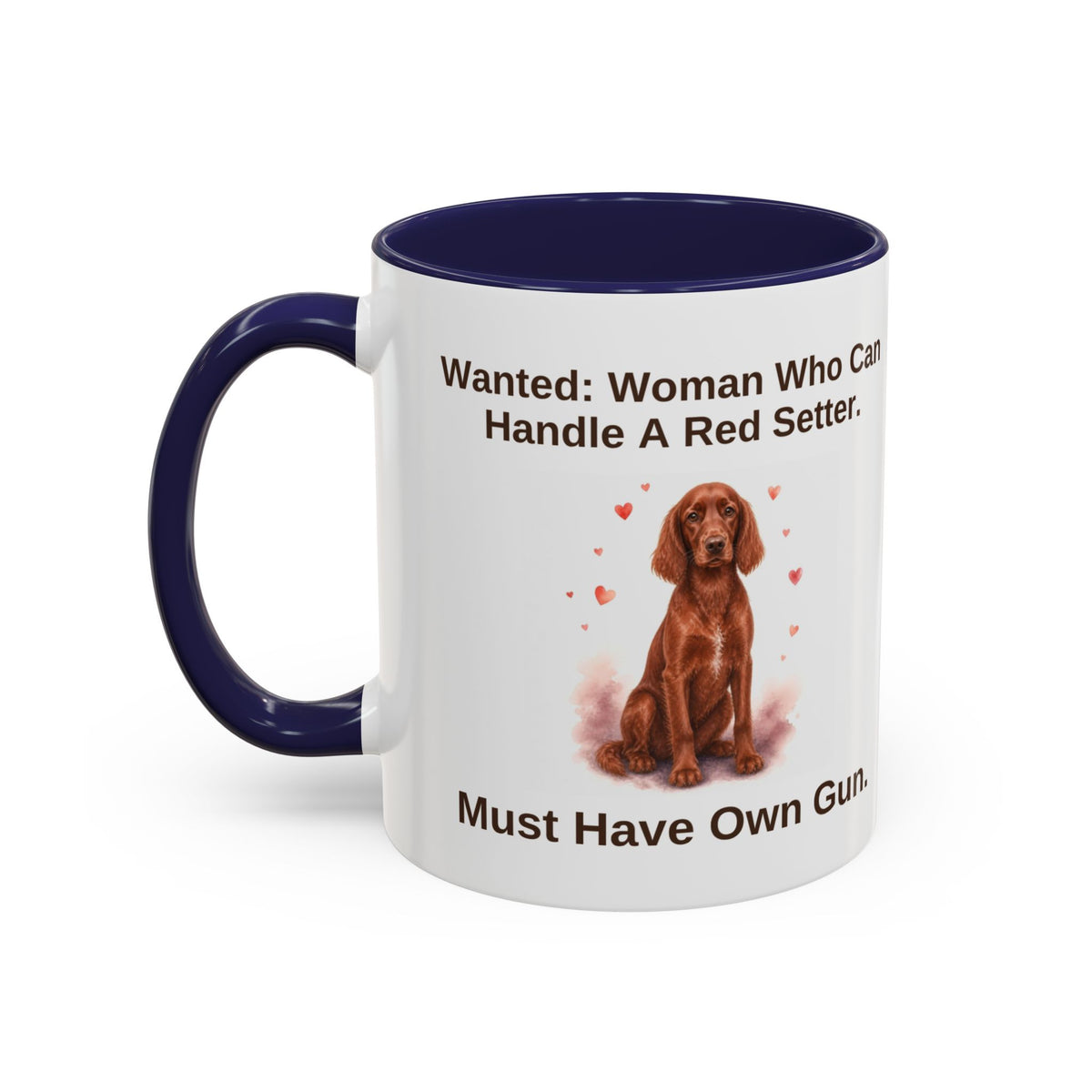 Wanted Mug - Red Setter - Red - Woman