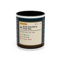 Just One More Tank Tea pixel art fishkeeper mug, 11oz ceramic – view 1